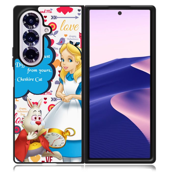 alice in wonderland quotes Samsung Galaxy Z Fold 7 5G Case BC2579