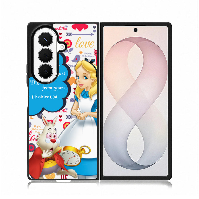 alice in wonderland quotes Samsung Galaxy Z Fold 8 Ultra Case BC2579