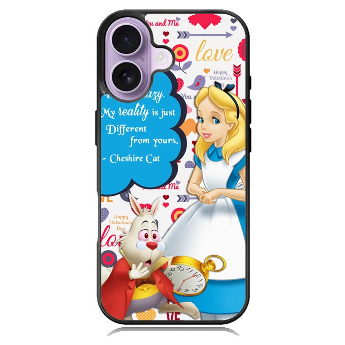 alice in wonderland quotes iPhone 17 Case BC2579
