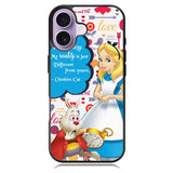 alice in wonderland quotes iPhone 17 Case BC2579