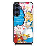 alice in wonderland quotes Samsung Galaxy S25 FE Case BC2579