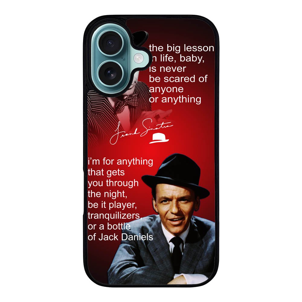 Frank Sinatra Portrait Case iPhone 16 Plus BC2287