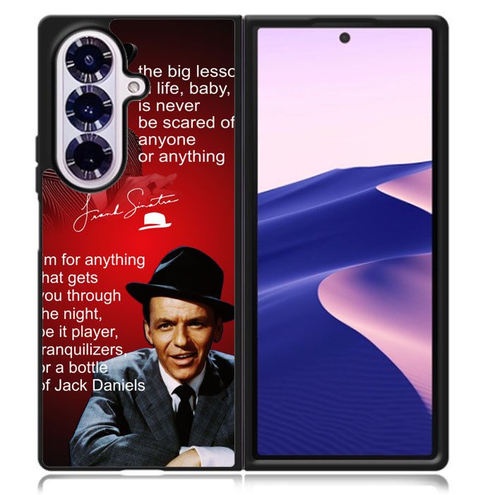 Frank Sinatra Portrait Samsung Galaxy Z Fold 7 5G Case BC2287