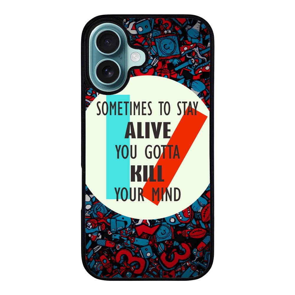 Twenty One Pilots Quote Case iPhone 16 Plus BC2582