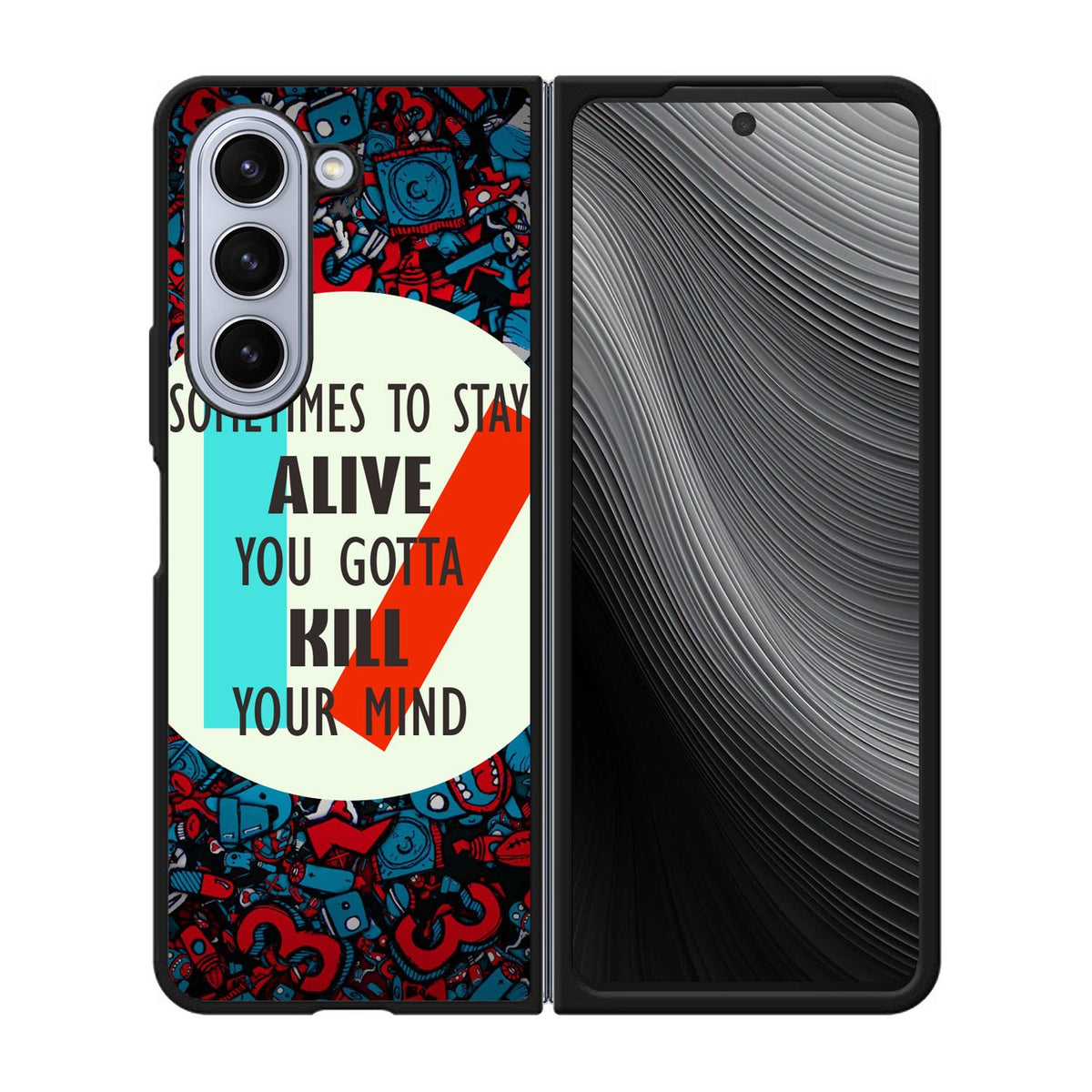 Twenty One Pilots Quote Case Samsung Galaxy z Fold 5 5G BC2582