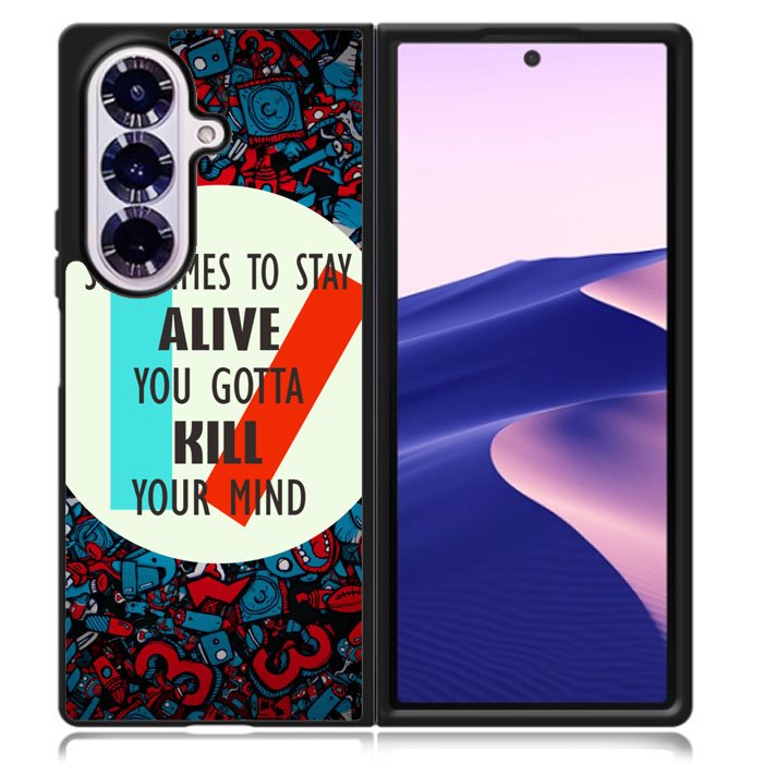 Twenty One Pilots Quote Samsung Galaxy Z Fold 7 5G Case BC2582