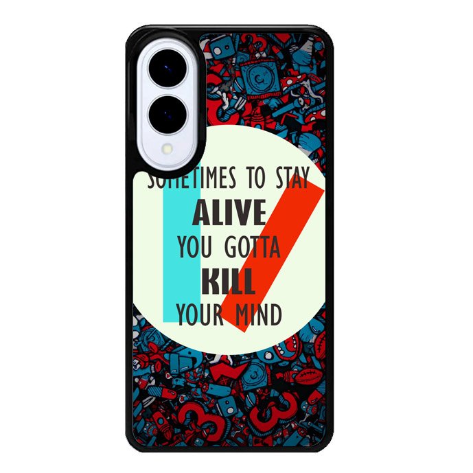 Twenty One Pilots Quote Samsung Galaxy S25 Edge Case Case
