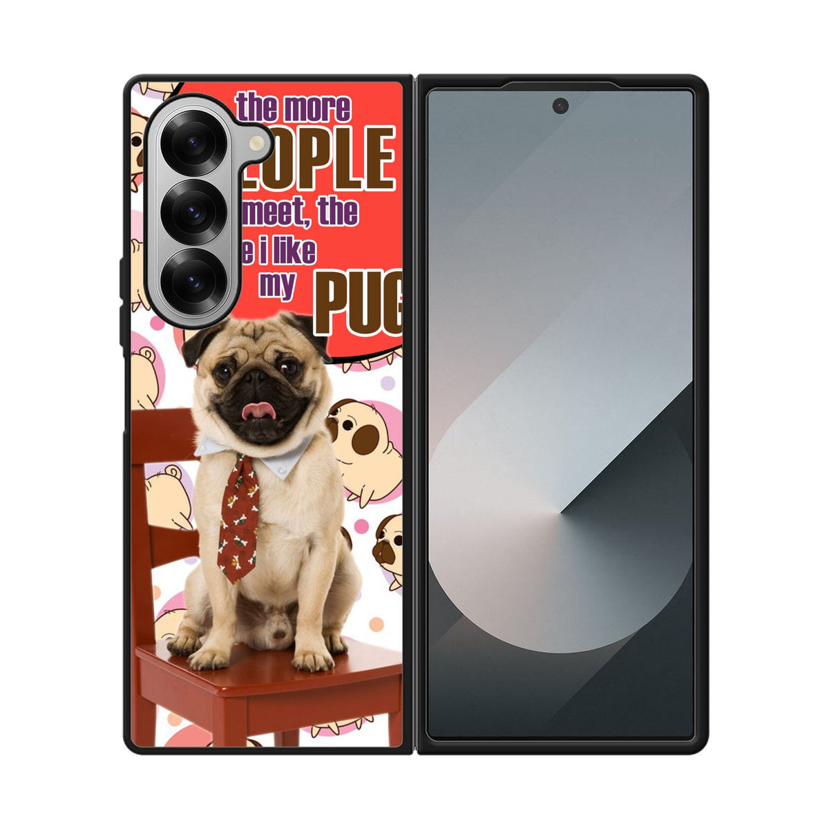 Pug Life Case Samsung Galaxy Z Fold 6 5G BC2585