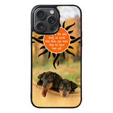 Dachshund Dog Case iPhone 15 Pro BC2587