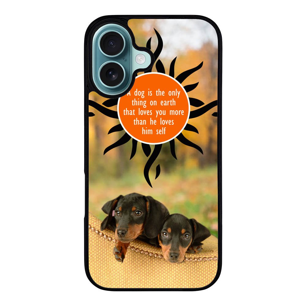 Dachshund Dog Case iPhone 16 Plus BC2587