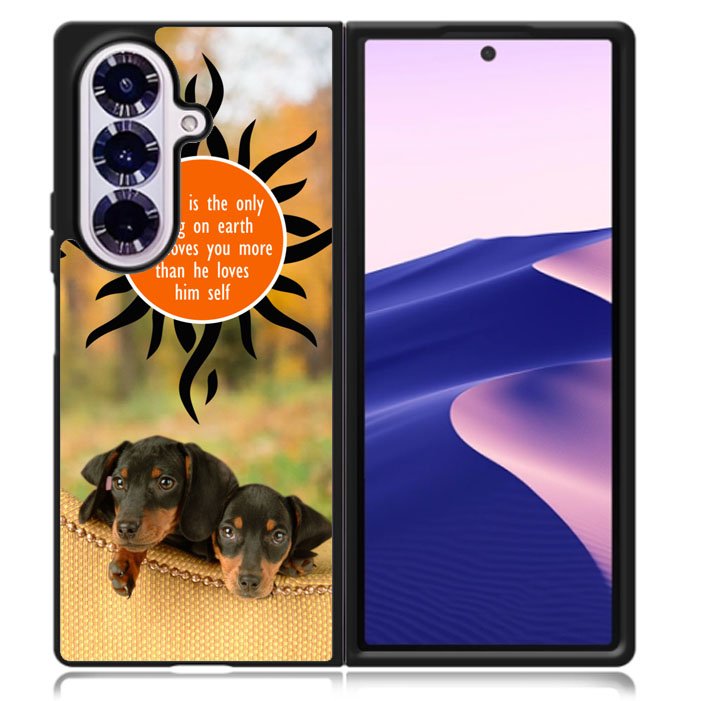 Dachshund Dog Samsung Galaxy Z Fold 7 5G Case BC2587