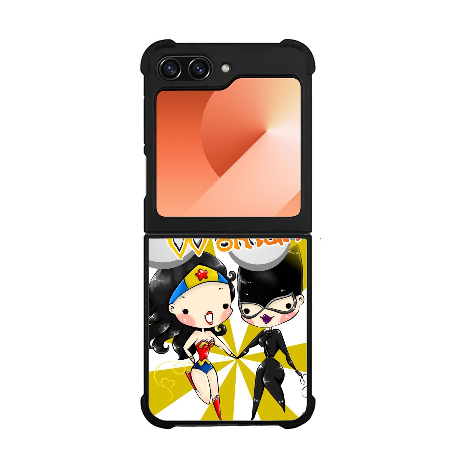 Wonder Woman And Catwoman Case Samsung Galaxy Z Flip 6 5G BC2292
