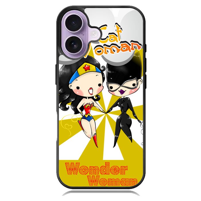 Wonder Woman And Catwoman iPhone 17 Case BC2292