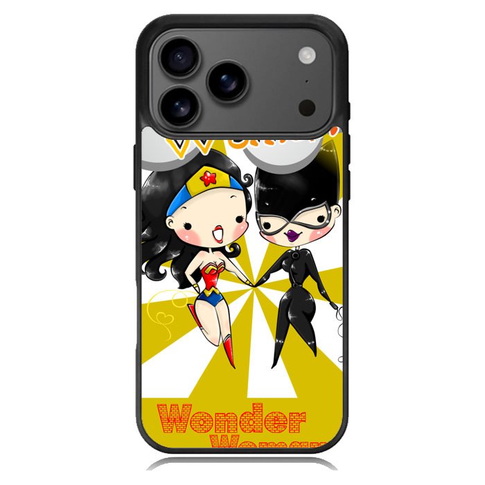 Wonder Woman And Catwoman iPhone 17 Pro Case BC2292