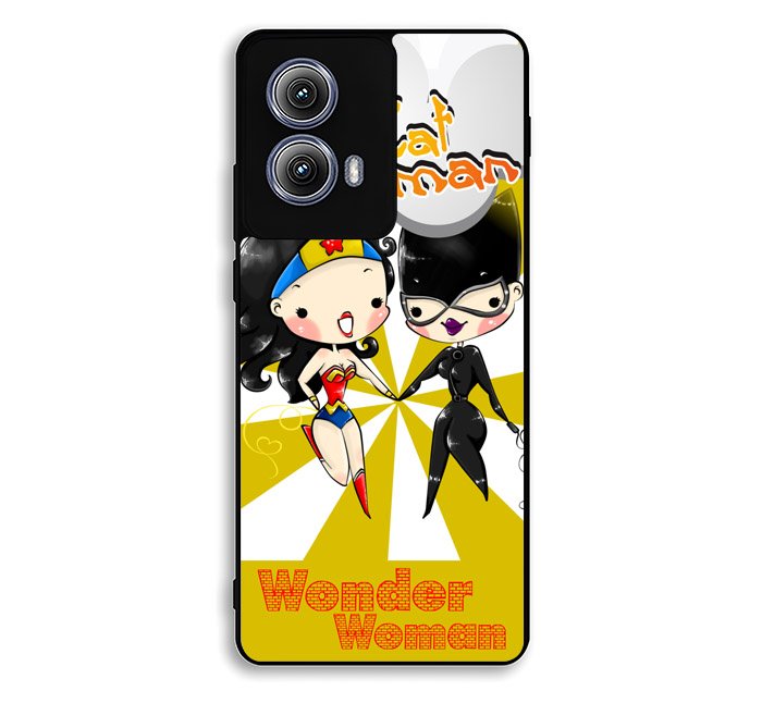 Wonder Woman And Catwoman Motorola Moto Edge 2024 Case BC2292