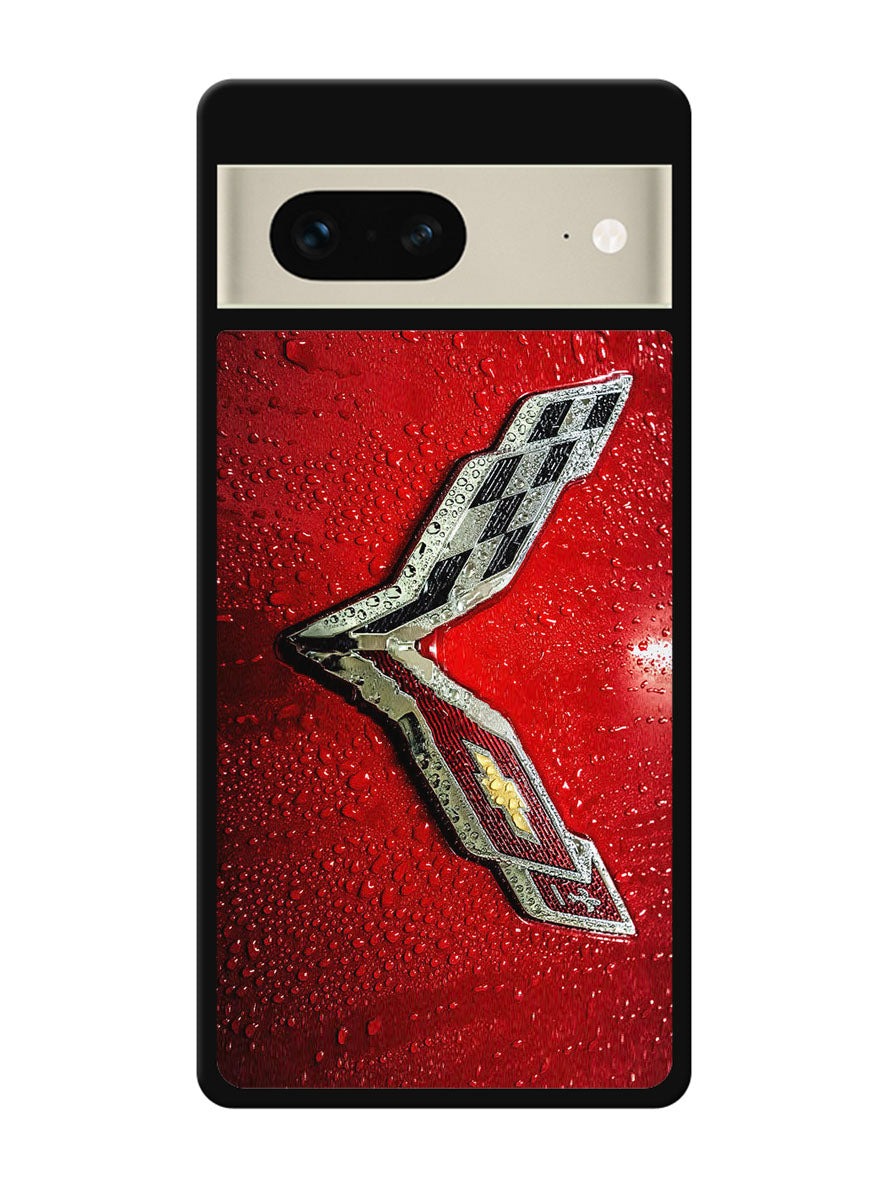 Corvette Logo Condenses Google Pixel 7 Case