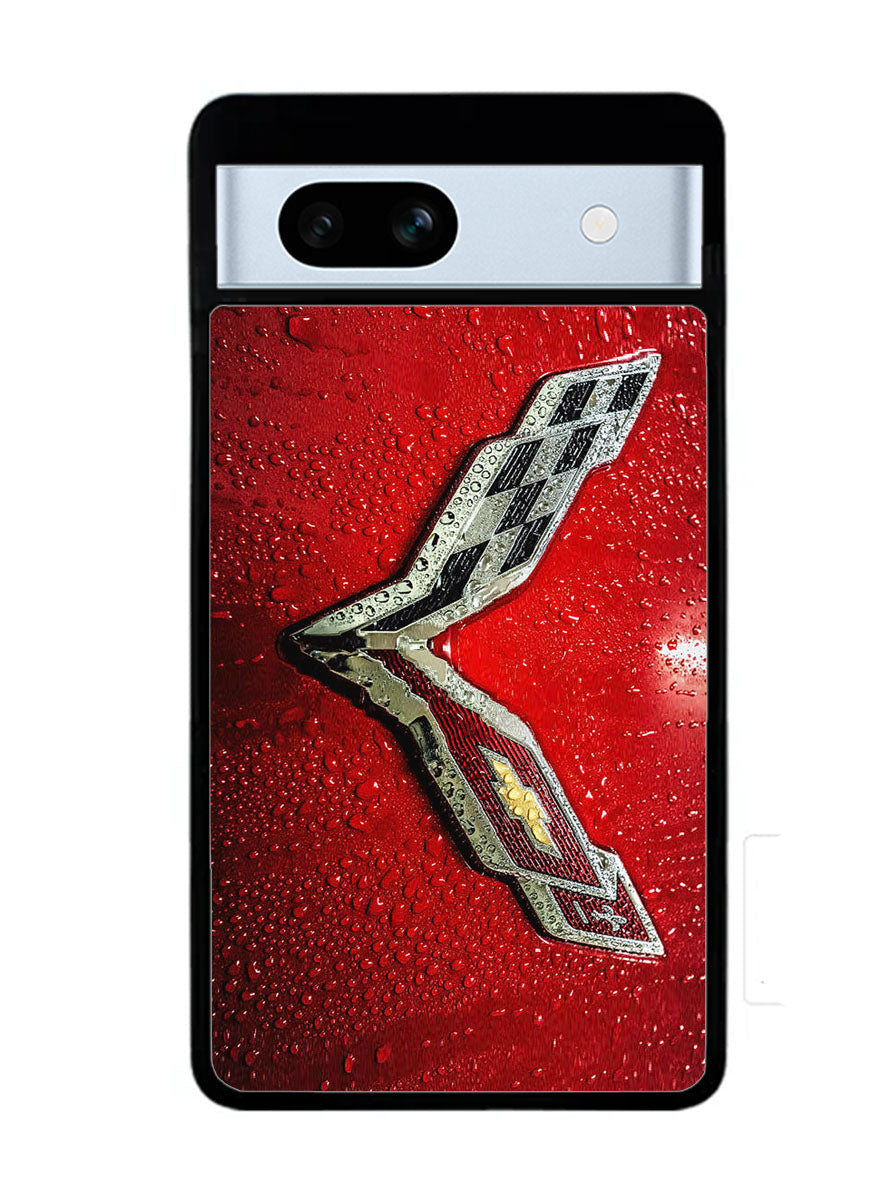 Corvette Logo Condenses Google Pixel 7A Case