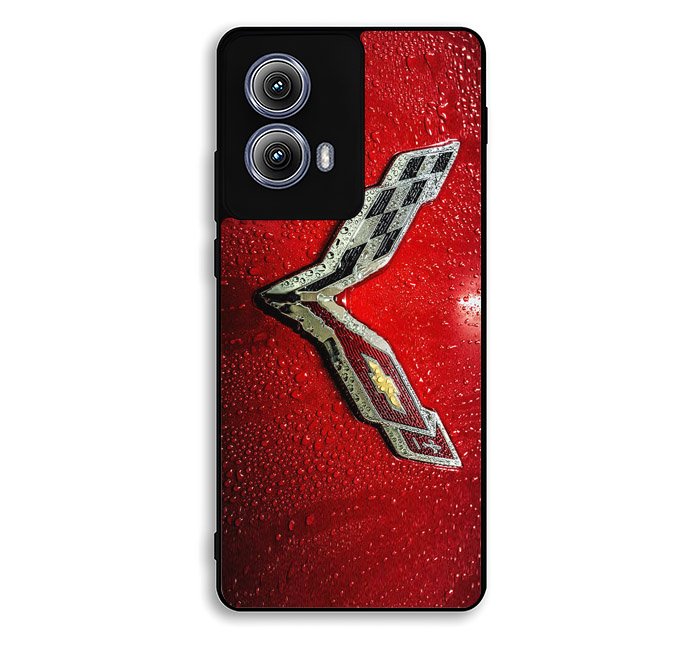 Corvette Logo Condenses Motorola Moto Edge 2024 Case FE3761