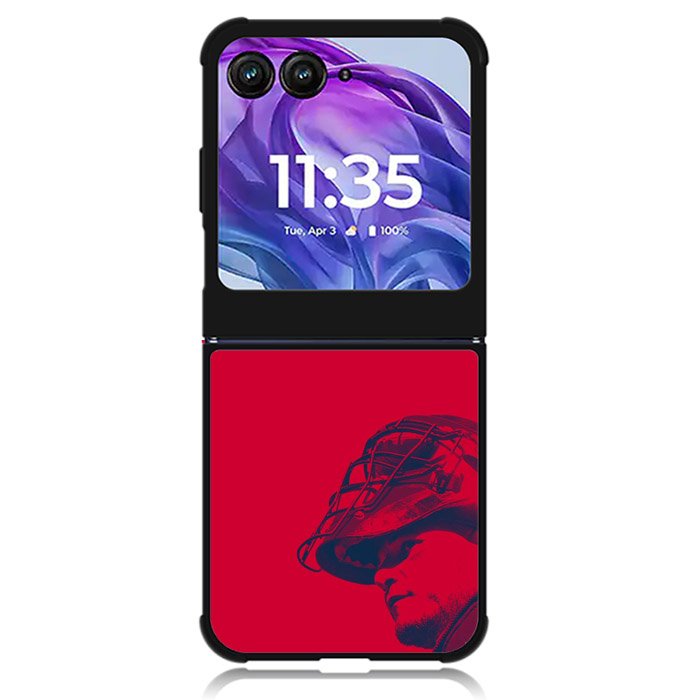Yadier Molina Cardinals Motorola Moto Razr 2024 , Moto Razr 50 Case