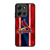 Flag St Louis Cardinals Motorola Moto G 5G 2025 Case FE3298