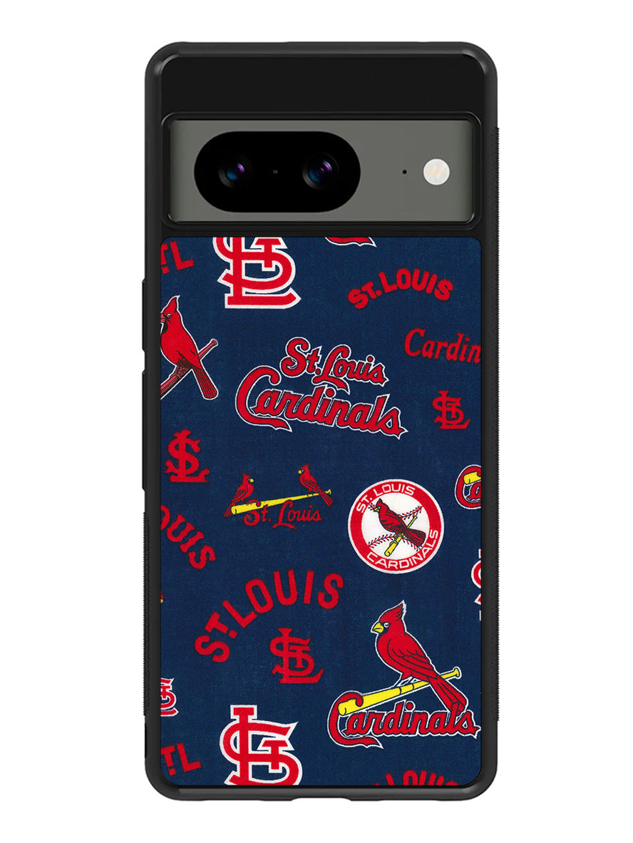 St Louis Cardinals Pattern Google Pixel 8a Case