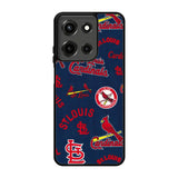 St Louis Cardinals Pattern Motorola Moto G 5G 2025 Case FE6787