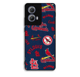 St Louis Cardinals Pattern Motorola Moto Edge 2024 Case FE2282