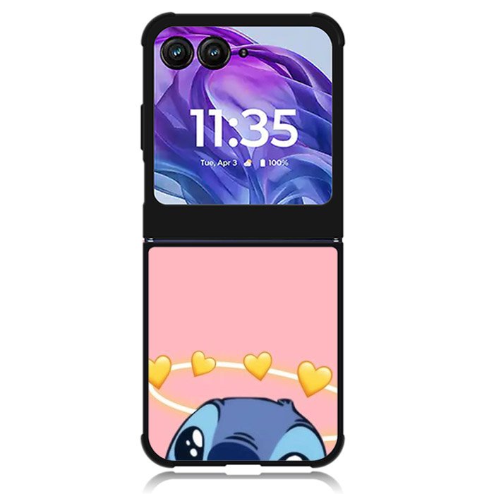 Stitch Love Motorola Moto Razr 2024 , Moto Razr 50 Case