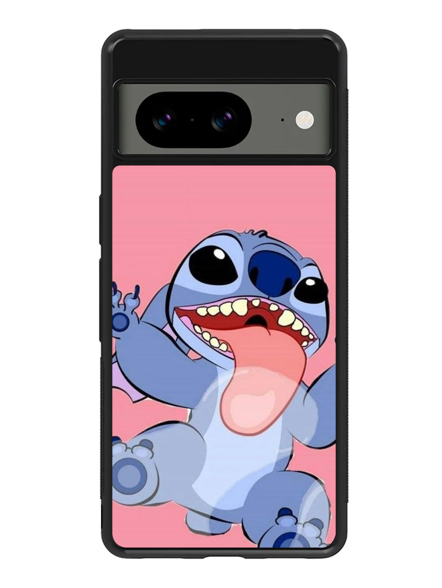 Stitch on the wall Google Pixel 8a Case