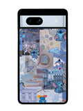 Cute Blue Picture Google Pixel 7A Case