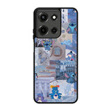 Cute Blue Picture Motorola Moto G 5G 2025 Case FE6650