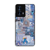 Cute Blue Picture Motorola Moto G Power 5G 2024 Case FE2142