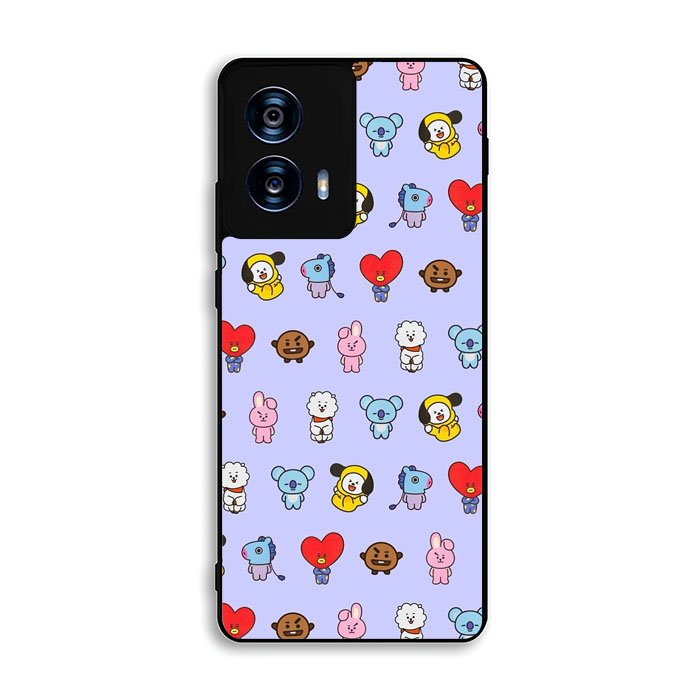 Kawaii BT21 BTS Motorola Moto G Power 5G 2024 Case FE6109