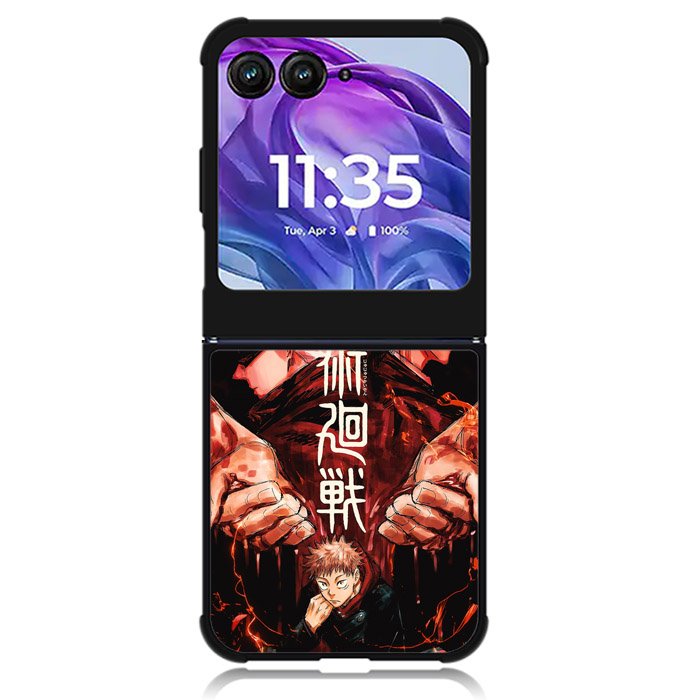 Jujutsu Kaisen Anime 2nd Motorola Moto Razr 2024 , Moto Razr 50 Case