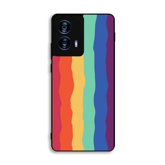Pride Rainbow Stripes Motorola Moto G Power 5G 2024 Case FE5195