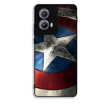 Captain America Shield Snap Motorola Moto Edge 2024 Case FE1235