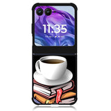 Coffee and Good Book Motorola Moto Razr 2024 , Moto Razr 50 Case