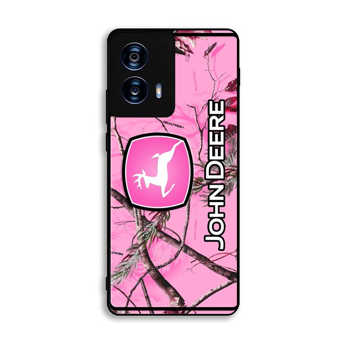 John Deere Pink Camo Motorola Moto G Power 5G 2024 Case FE2986