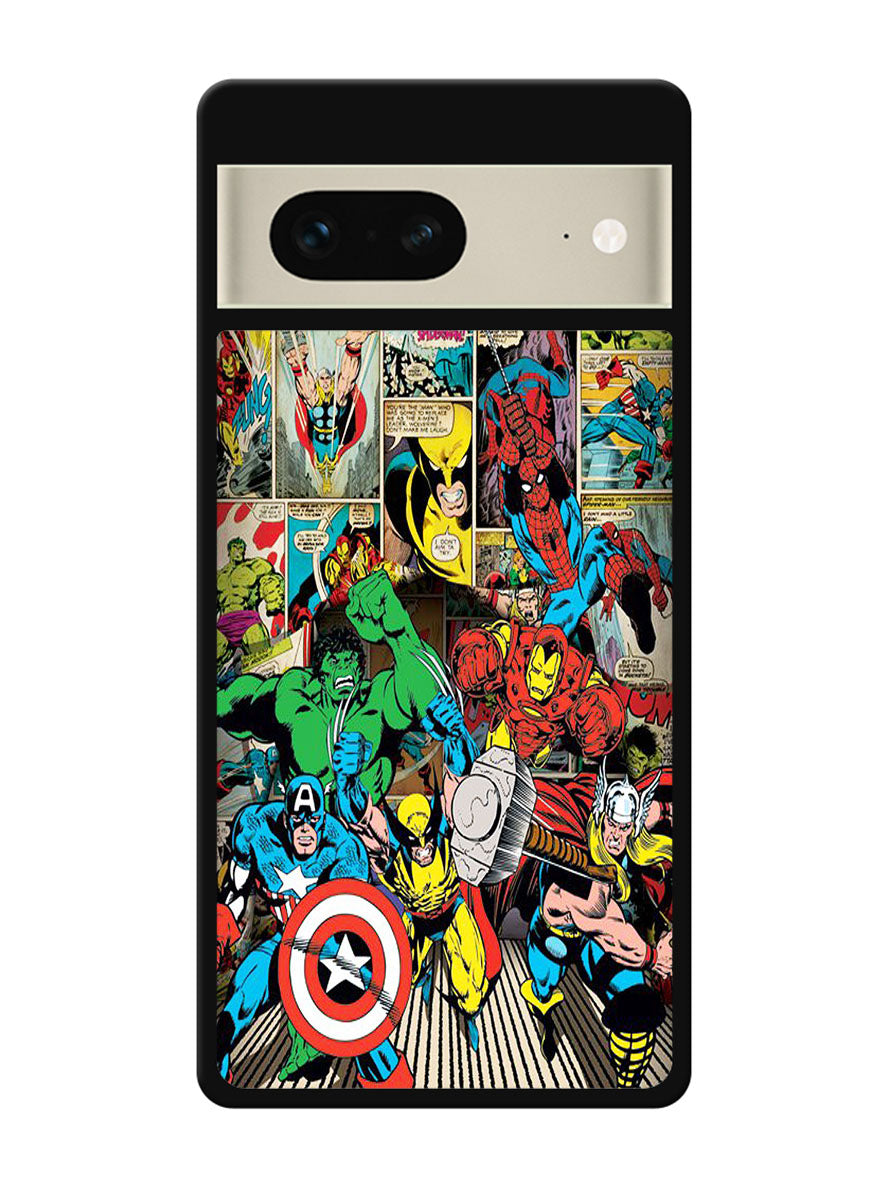 Marvel Comic Artwork Google Pixel 7 Case