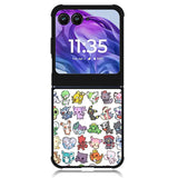 Pattern Pokemon 1st Motorola Moto Razr 2024 , Moto Razr 50 Case