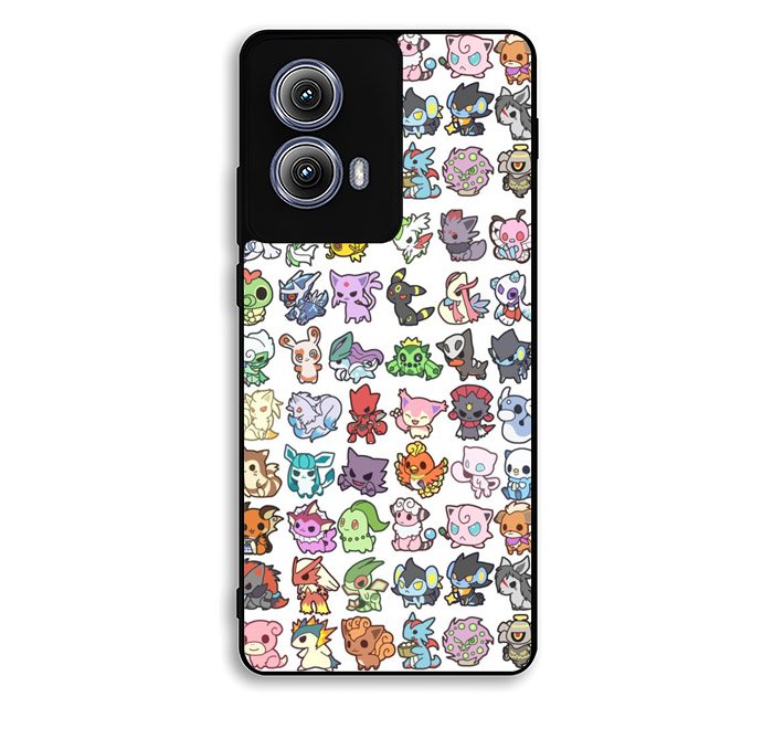 Pattern Pokemon 1st Motorola Moto Edge 2024 Case FE8263