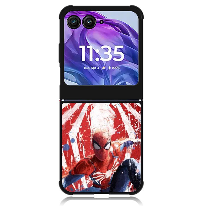 Spiderman Spider In Motorola Moto Razr 2024 , Moto Razr 50 Case