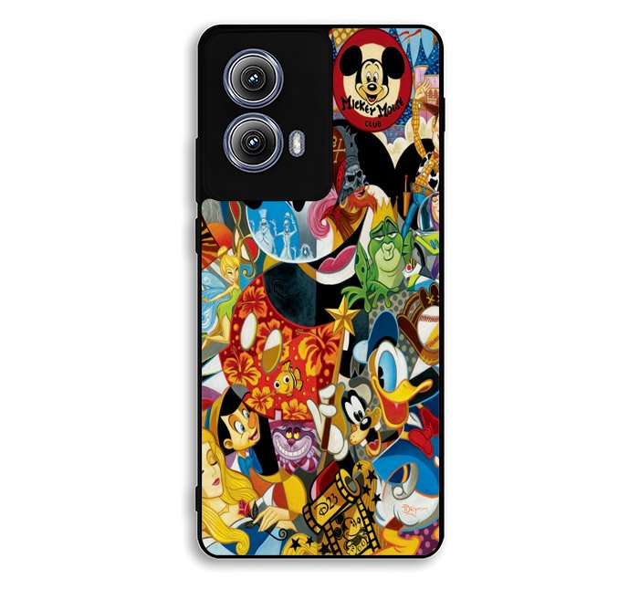 Disney Mickey Mouse Collage Motorola Moto Edge 2024 Case FE7283