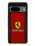 Ferrari Chrome Logo Google Pixel 8a Case