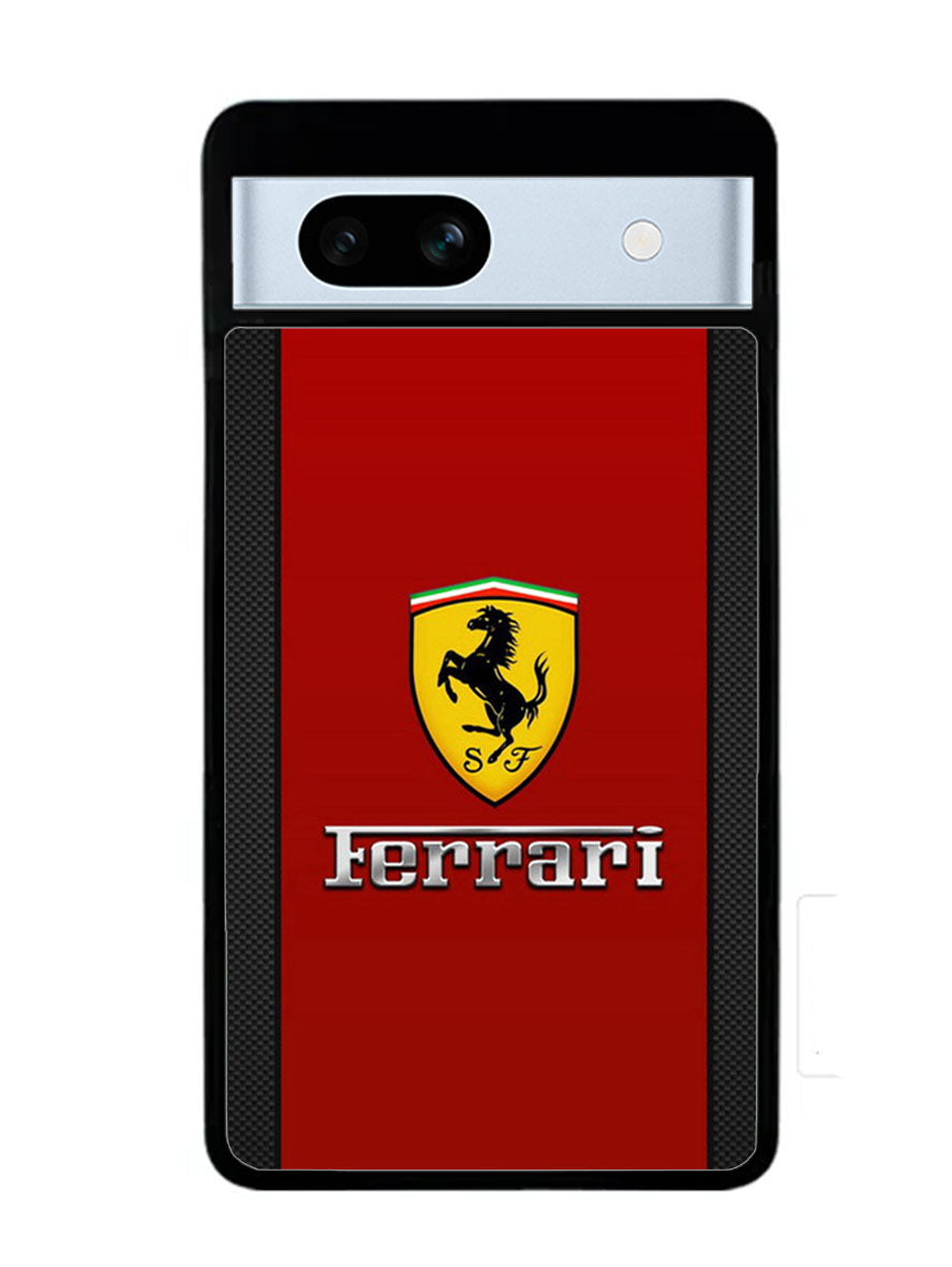 Ferrari Chrome Logo Google Pixel 7A Case