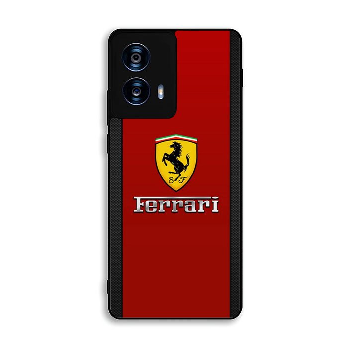 Ferrari Chrome Logo Motorola Moto G Power 5G 2024 Case FE4763
