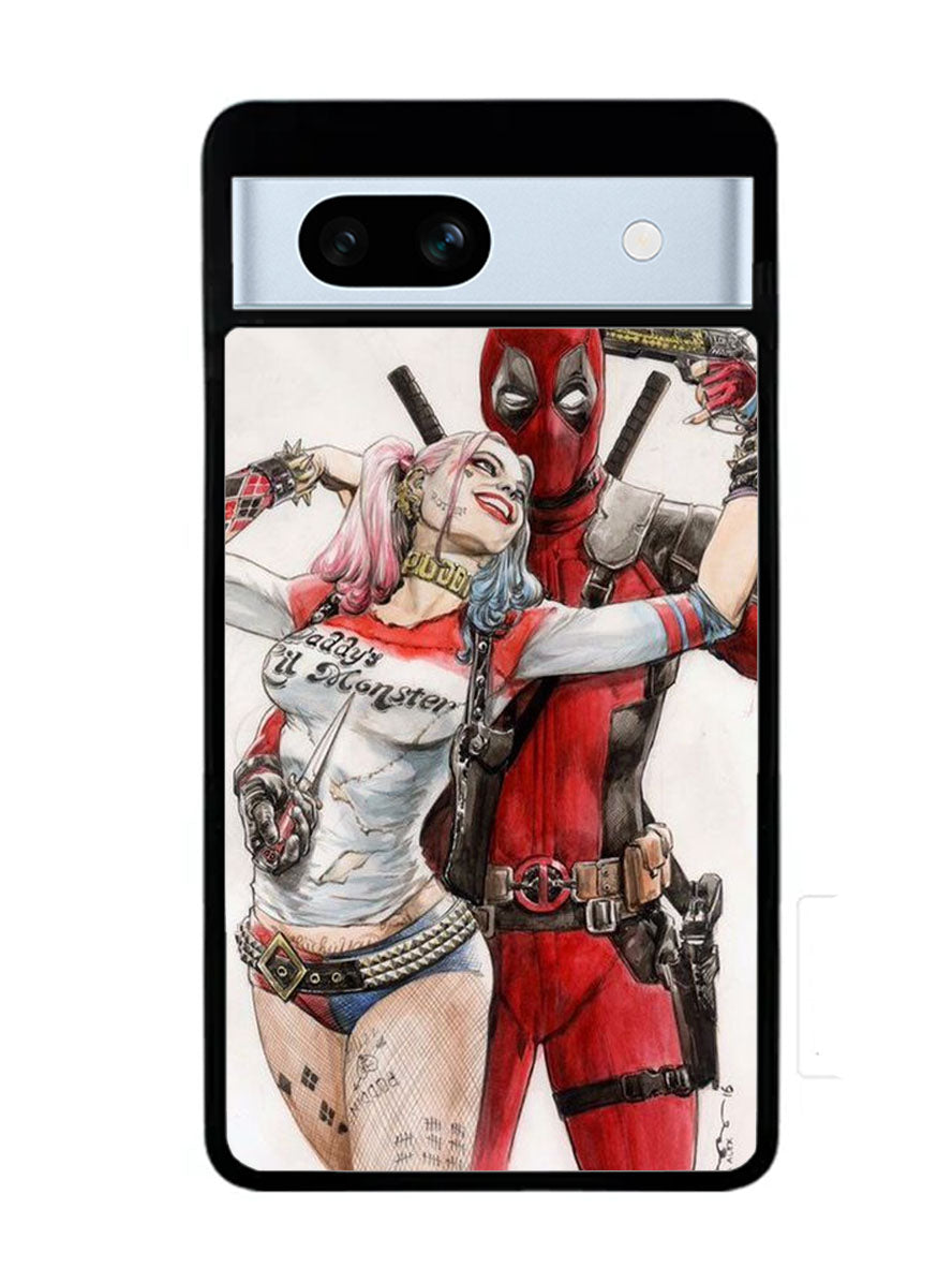 Harley Quinn Deadpool 2nd Google Pixel 7A Case