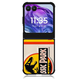 Jurassic Park Jeep License Motorola Moto Razr 2024 , Moto Razr 50 Case