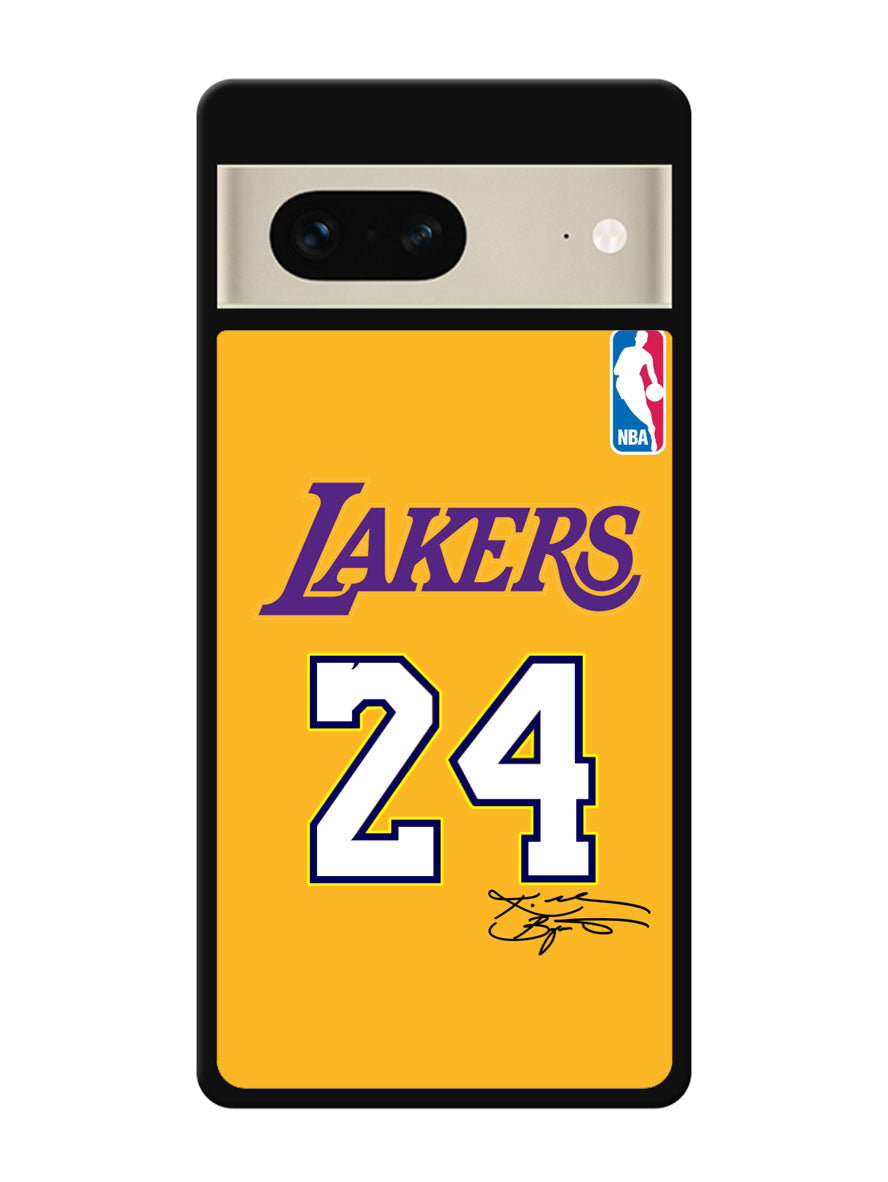 Lakers 24 Google Pixel 7 Case