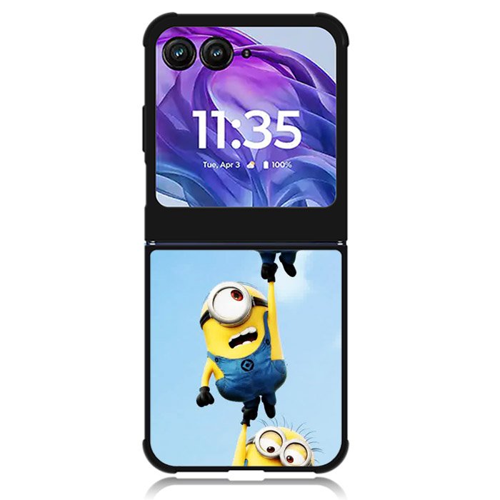 Minions Disney 2nd Motorola Moto Razr 2024 , Moto Razr 50 Case